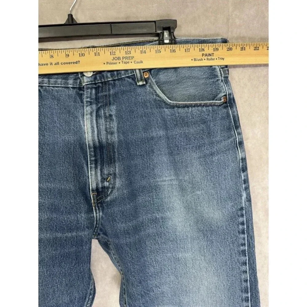 Levis 505 Jeans Men’s 40x32 Blue Regular Straight Leg 100% Cotton Denim